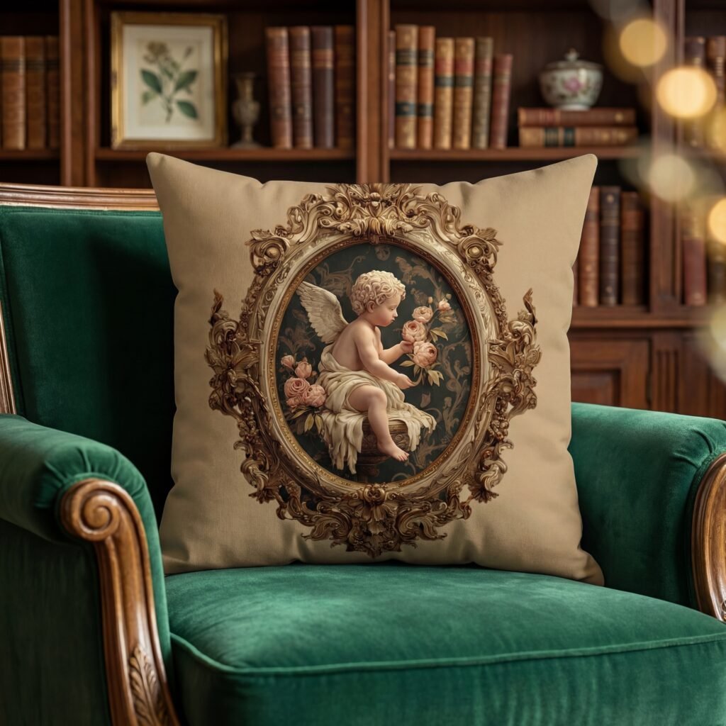 cupir green velvet armchair