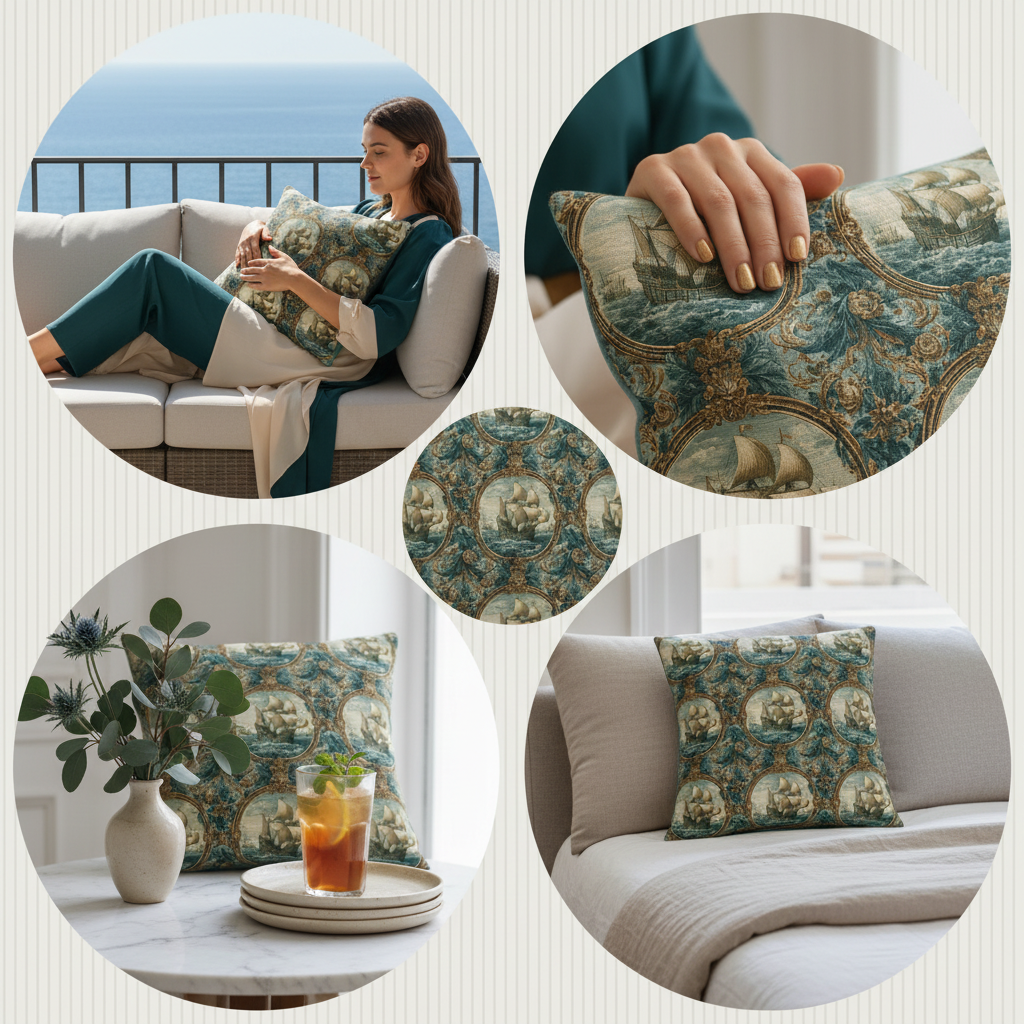 These Pillows Will Make You Take Coffee Outside Every Day caravella instafram pillow view